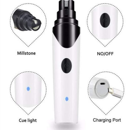 2-in-1 Electric Pet Nail Trimmer & Sharpener for Pet - FurTrend
