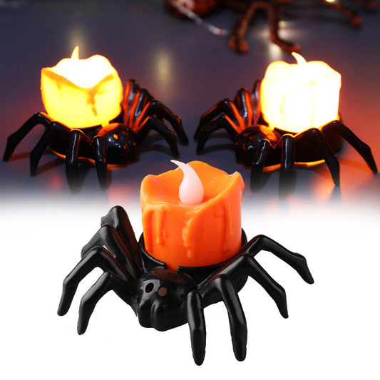 Halloween Spider Candlestick Ornament – Festival Decoration - FurTrend