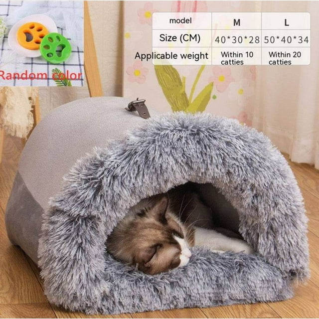 Autumn Winter Pet Nest – Cozy & Moisture-Proof - FurTrend
