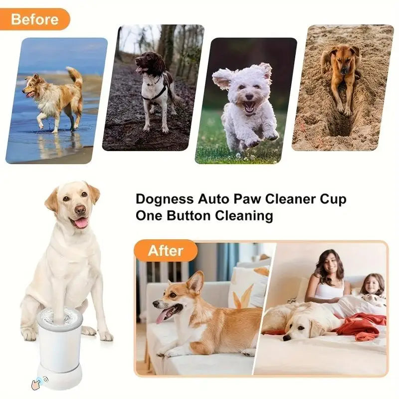 Pet Paw Cleaner Cup – Automatic & Quiet - FurTrend