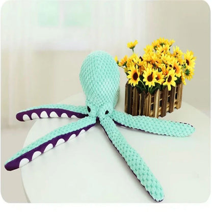 Interactive Plush Octopus Toy for Dogs - FurTrend