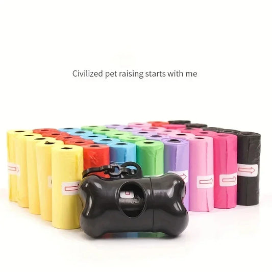 Outdoor Pet Waste Bags – 120 Roll Refill Pack - FurTrend