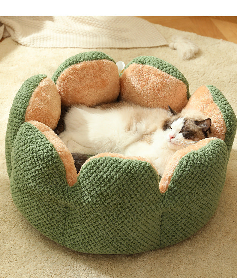 Cozy Cactus Pet Bed for Dogs & Cats - FurTrend