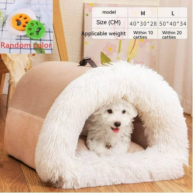 Autumn Winter Pet Nest – Cozy & Moisture-Proof - FurTrend