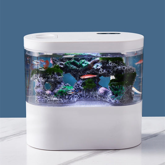Mini Self-Circulating Desktop Aquarium Fish Tank - FurTrend