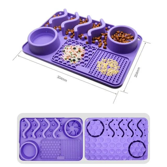 Multifunctional dog Licking Pad for Anxiety & Feeding - FurTrend