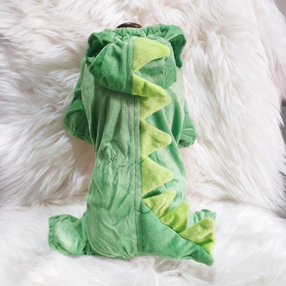 Funny Dog Dinosaur Costume for Halloween - FurTrend