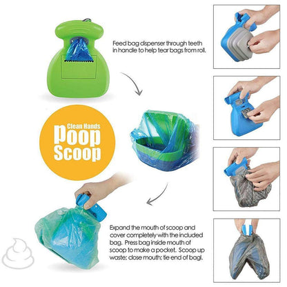 Dog Waste Scooper – Foldable, Portable, Heavy Duty - FurTrend