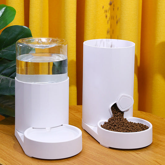Automatic Water Fountain & Pet Feeder - FurTrend