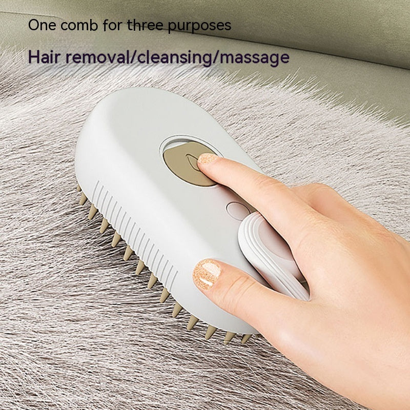 Electric Steam Brush for Cats and Dogs - FurTrend