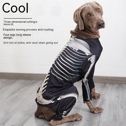 Skeleton Pet Costume – Spooky, Stylish & Comfy - FurTrend