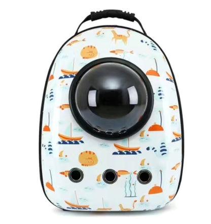 Space Capsule Pet Carrier Bag for Travel - FurTrend