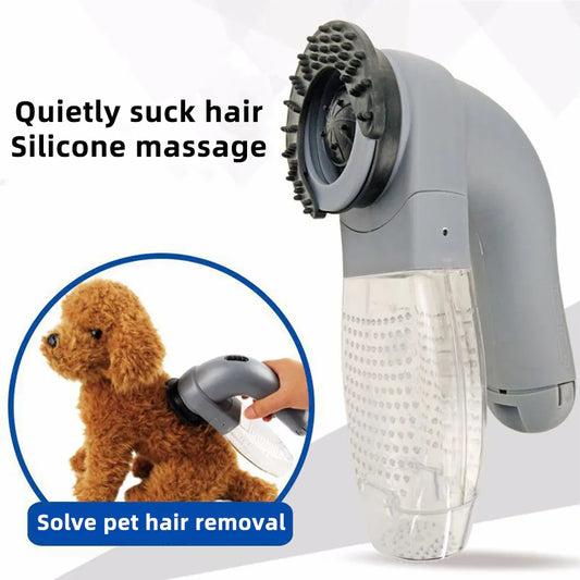 Electric Pet Hair Portable Pet Massage Cleaning Vacuum Cleaner - FurTrend