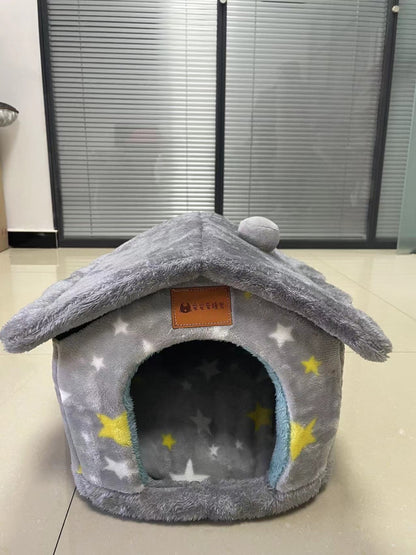 Portable Dog Kennel Cat House – Cozy Nest - FurTrend