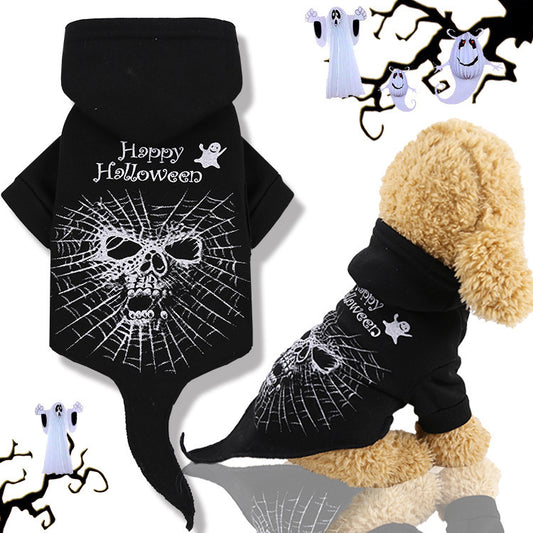 Halloween Dog Hoodie – Funny Pet Outfit