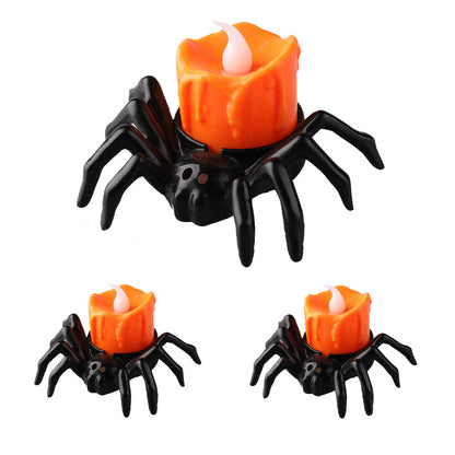 Halloween Spider Candlestick Ornament – Festival Decoration - FurTrend
