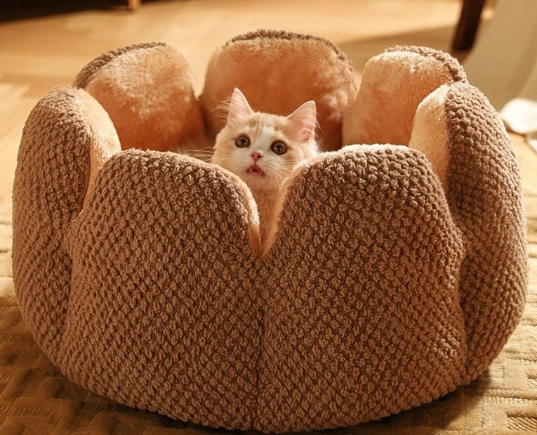 Cozy Cactus Pet Bed for Dogs & Cats - FurTrend