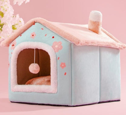 Portable Dog Kennel Cat House – Cozy Nest - FurTrend