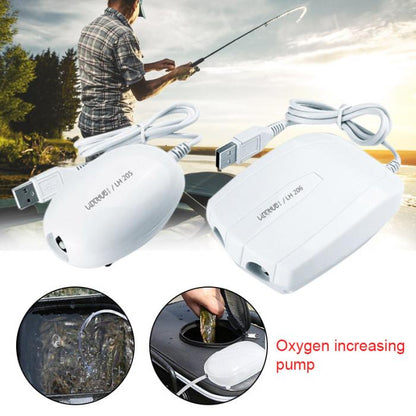 High-Power Aquarium Oxygen Aerator (Models LH205 &amp; LH206) - FurTrend