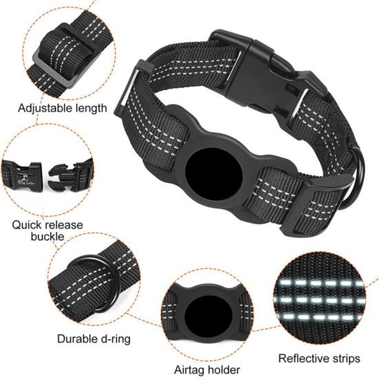 Adjustable AirTag Collar for Dogs and Cats - FurTrend