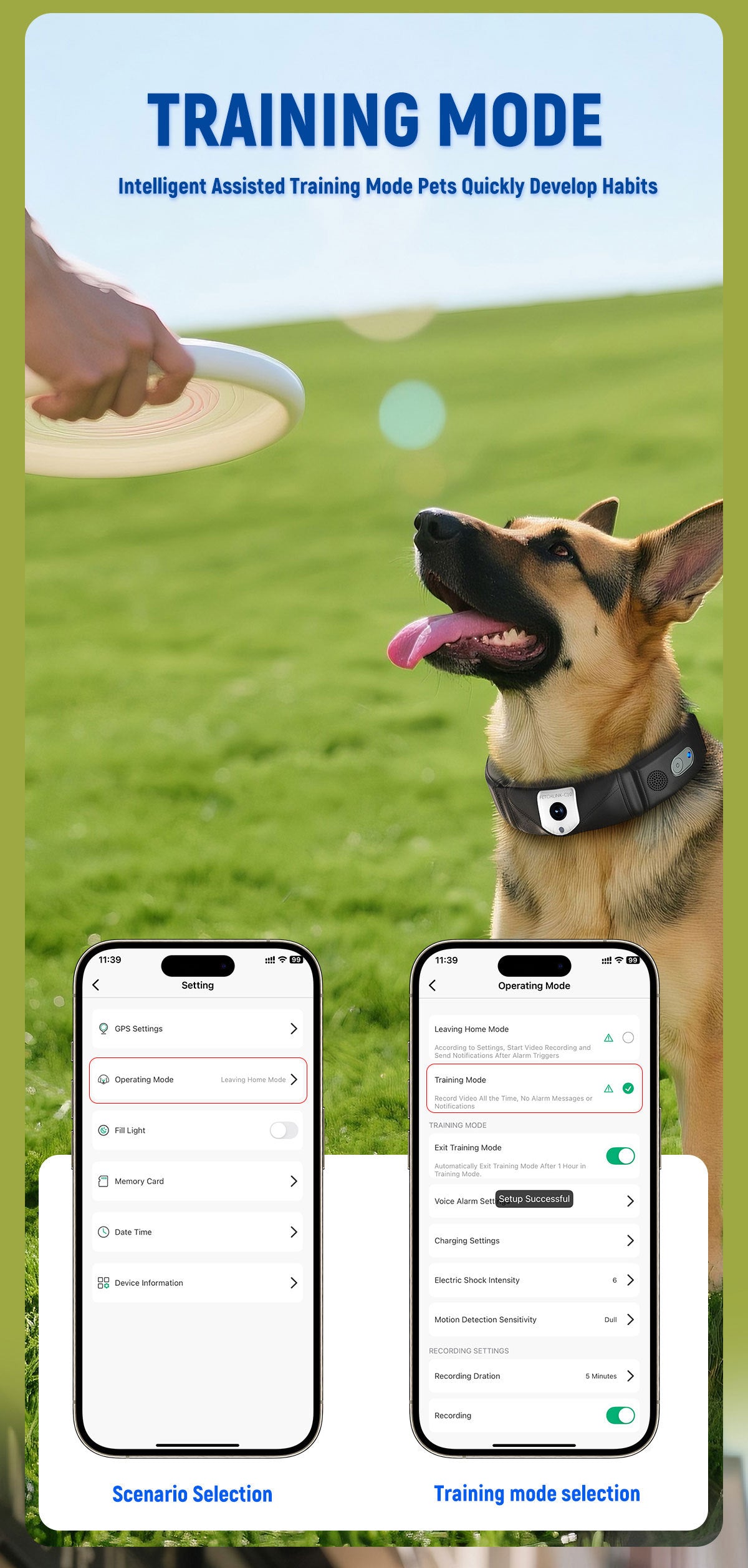 C10 Smart Pet Collar – Health & Activity Tracker - FurTrend