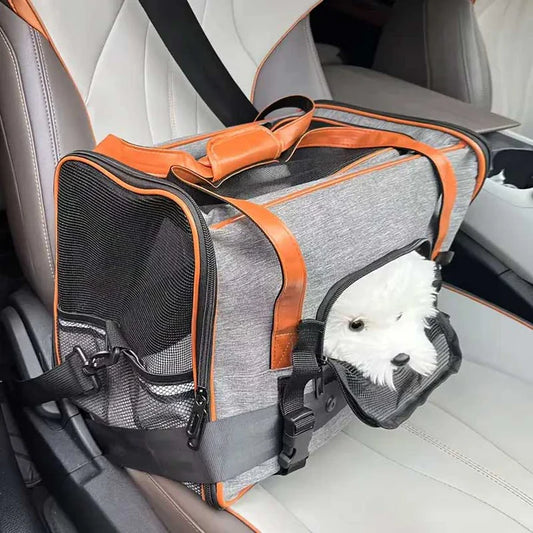 Dog Travel Car Seat & Carrier in One - FurTrend