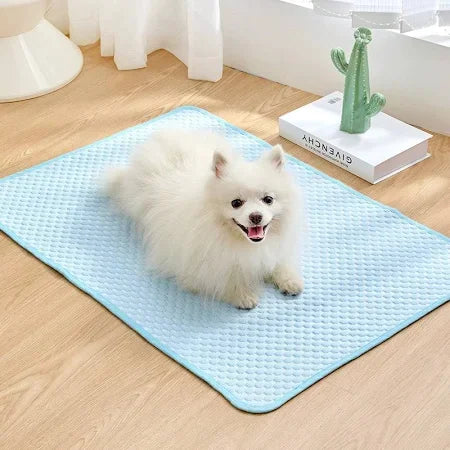 Pet Dog Cat Ice Silk Cold Nest Pad For Cooling In Summer - FurTrend